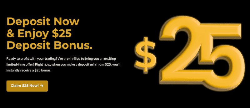 SaracenMarkets - $25 Deposit Bonus